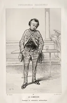 Le Comedien. Creator: Paul Gavarni (French, 1804-1866)