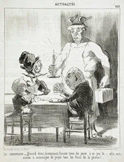 Mercury Prints: Le Commerce...Quand donc... 1851. Creator: Honore Daumier