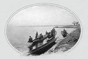 Congo Prints: Le Congo a Ponthierville; L'Ouest Africain, 1914. Creator: Unknown