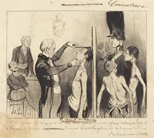 Le Conseil de Revision, 1842. Creator: Honore Daumier