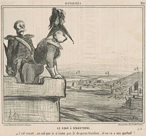 Le czar a Sébastopol, 19th century. Creator: Honore Daumier