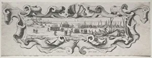 1592 1635 Prints: Le Debarquement des Troupes. Creator: Jacques Callot (French, 1592-1635)