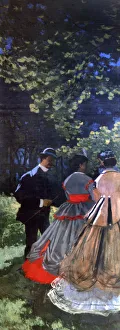 Le Dejeuner sur l Herbe, Left Panel, 1865. Artist: Claude Monet