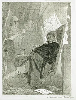 Rops Felicien Prints: Le Dernier des Romantiques, 1857. Creator: Félicien Rops