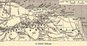 Libya Prints: Le Djebel Nefousa; Le Nord-Est Africain, 1914. Creator: Unknown