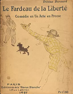 Bowler Hat Collection: Le Fardeau de la liberte, 1897. Creator: Henri de Toulouse-Lautrec