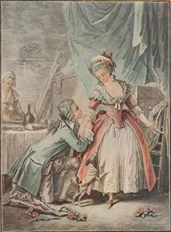 Antoine Jean Gallery: Le Faucon, c1785. Artist: Antoine Jean Duclos