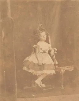 Androgynous Gallery: Le fauteuil, 1860s. Creator: Pierre-Louis Pierson