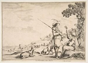 Le Florentin à la chasse, ca. 1654. Creator: Stefano della Bella