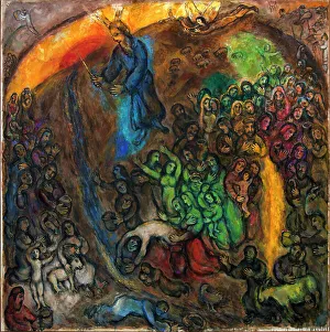 Torah Prints: Le frappement du rocher (Moses Striking Water from the Rock)