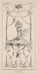 Le Frileux, Arabesque. Creator: Jean Moyreau (French, 1690-1762)