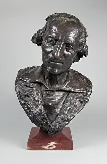 Bust Prints: Le fumeur, 1863. Creator: Jean-Baptiste Carpeaux