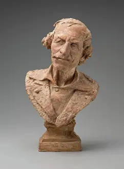 Bust Prints: Le fumeur, 1863. Creator: Jean-Baptiste Carpeaux