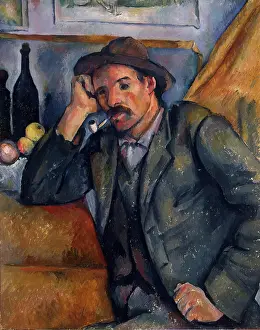 Pipe Prints: Le Fumeur de pipe (The Smoker), 1891. Creator: Paul Cezanne