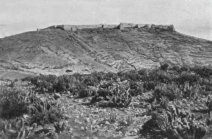 Le general Lyautey a Agadir; vue generale de la casbah et debarquement du resident general...1916. Creator: Unknown
