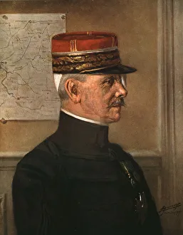 Jonas Lucien Prints: Le General Maunoury, 23 July 1915, 1915. Creator: Lucien Jonas