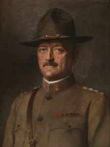 Commander Chief Prints: Le General Pershing, 1918. Creator: Leon Hornecker