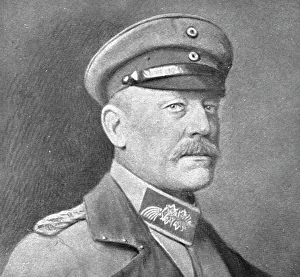 Le general von Hutier, 1918. Creator: Leipziger illustrirte Zeitung