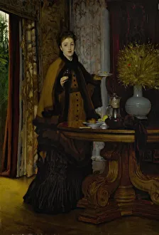 Le Gouter (Afternoon Tea), 1869. Creator: Tissot, James Jacques Joseph (1836-1902)