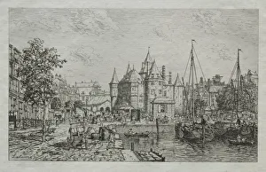 Maxime Lalanne Prints: Le Haag a Amsterdam. Creator: Maxime Lalanne (French, 1827-1886)