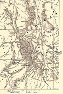 Algeria Africa Prints: Le Haut Sahara, Massif de l Ahaggar; Afrique du nord, 1914. Creator: Unknown