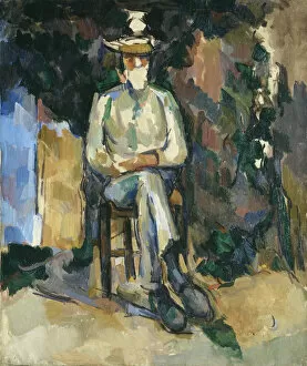 Postimpressionism Collection: Le Jardinier Vallier, ca 1904-1906. Creator: Cezanne, Paul (1839-1906)