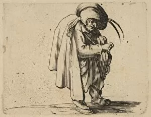 Callot Gallery: Le Jouer de Vielle (The Hurdy-Gurdy Player), from Varie Figure Gobbi
