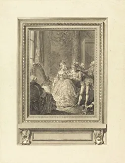Eisen Charles Dominique Joseph Prints: Le jour. Creator: Charles Emmanuel Patas