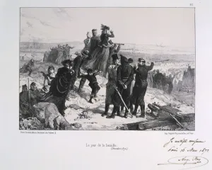 Clement Auguste Andrieux Prints: Le Jour du Bataille ( The Day of the Battle )