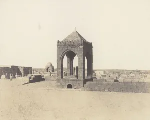 Felix Teynard Prints: Le Kaire, Cimetiere des Mamelouks, 1851-52, printed 1853-54