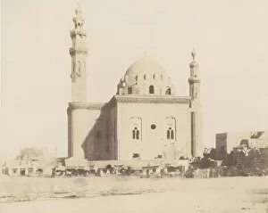 Teynard Gallery: Le Kaire, Mosquee du Sultan Hacan (le Tombeau), 1851-52, printed 1853-54