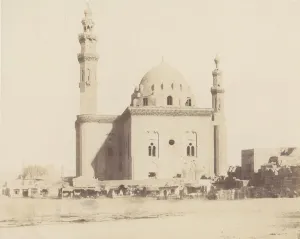 Teynard Gallery: Le Kaire, Mosquee du Sultan Hacan (le Tombeau), 1851-52, printed 1853-54