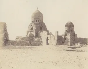 Felix Teynard Prints: Le Kaire, Tombeaux de Sultans Mamelouks, 1851-52, printed 1853-54