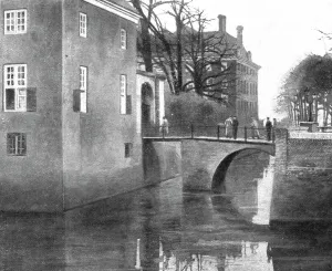 Le Kaiser en Fuite; L'arrivee a Amerongen de Guillaume de Hohenzollern, 1918. Creator: Unknown