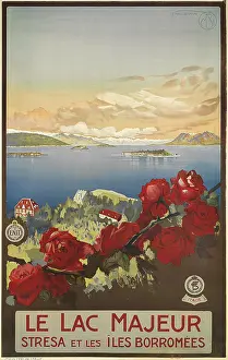 Le lac Majeur, c1925. Creator: Borgoni, Mario (1869-1936)