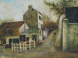Montmartre Prints: Le Lapin Agile, c1913. Creator: Utrillo, Maurice (1883-1955)