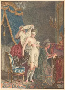 Toilette Collection: Le Lever. Creator: Nicolas-Francois Regnault