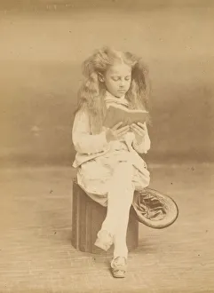 Androgynous Gallery: Le liseur, 1860s. Creator: Pierre-Louis Pierson
