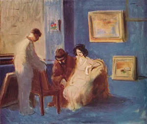 Jean Louis Prints: Le Marchand de Tableaux, c1927. Artist: Jean Louis Forain