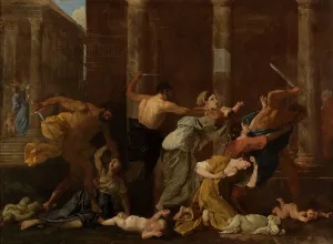Nicholas Poussin Prints: Le Massacre des Innocents, between 1626 and 1627. Creator: Nicolas Poussin