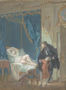 Genitals Prints: Le Matin (Morning). Creator: Pierre Antoine Baudouin