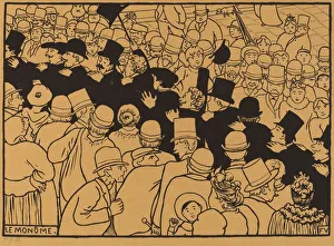 Le Monôme (Parading through the Streets in Single File), 1893 Le Monôme (Parading through the Streets in Single File), 1893