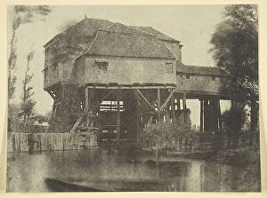 Hyppolyte Bayard Gallery: Le Moulin de Saint-Ouen, 1845, printed 1965. Creator: Hippolyte Bayard