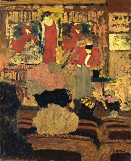 Le Numero d illusionniste, c. 1895. Creator: Vuillard, Edouard (1868-1940)