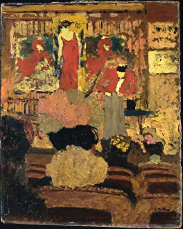 Edouard 1868 1940 Gallery: Le Numero d illusionniste, c. 1895. Creator: Vuillard, Edouard (1868-1940)
