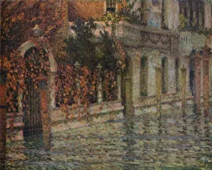 Studio Volume 74 Prints: Le Palais Blanc, Automne, Venise, c1906, (1918). Artist: Henri Eugene Le Sidaner