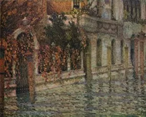 Le Palais Blanc, Automne, Venise, c1906, (1918). Artist: Henri Eugene Le Sidaner