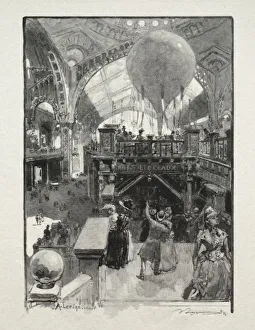 Le Palais des Arts Liberaux, Interieur. Creator: Auguste Louis Lepere (French