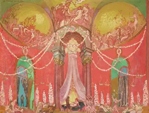 Opera De Paris Prints: Le Palais de la Reine de Volupte