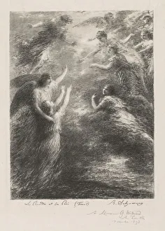 Le Paradis et la Peri, 1893. Creator: Henri Fantin-Latour (French, 1836-1904)